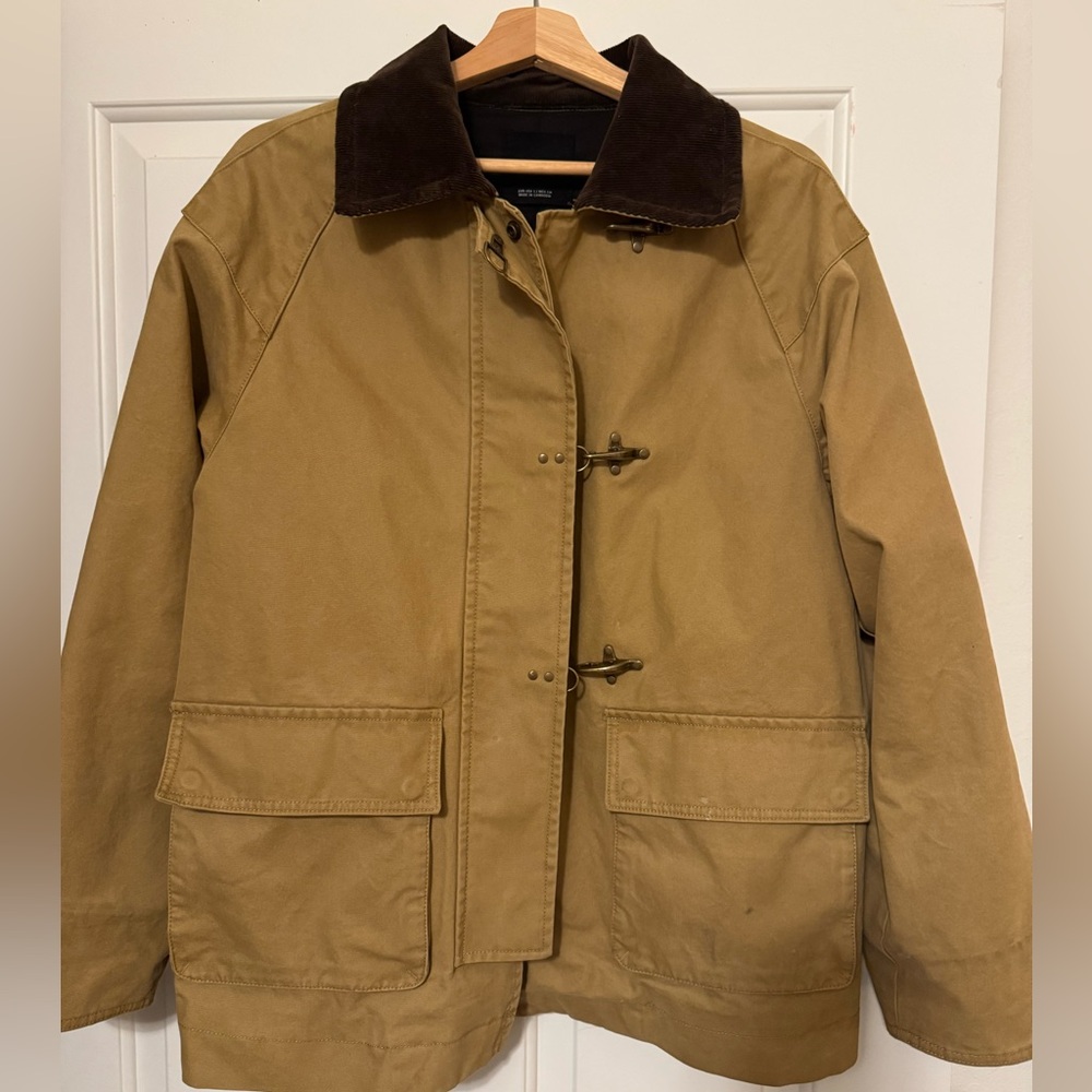 Mango oversized barn jacket